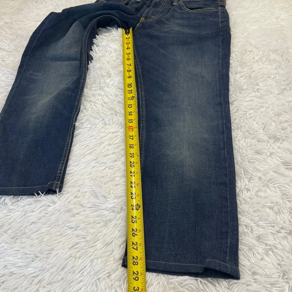 Levi's Men's Bootcut Jeans in Blue DENIM SIZE 30X 29. HAVE BEEN HEMMED TO 29